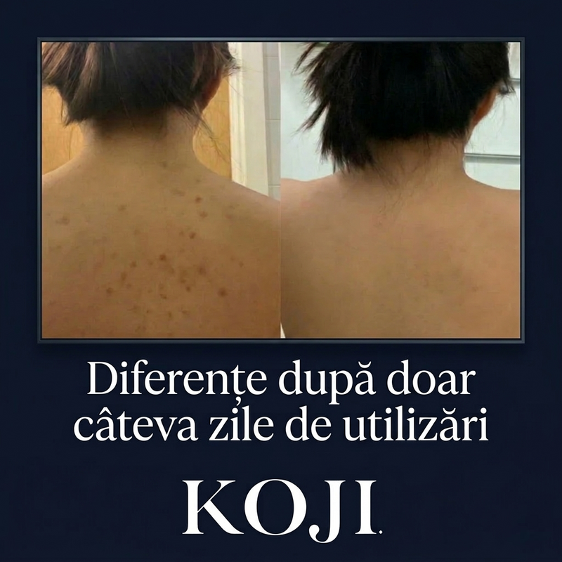 KOJI – Prosop Exfoliant Antibacterian pentru Duș