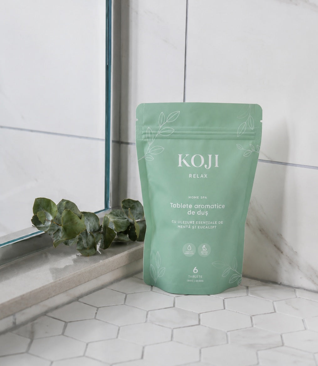 Tablete de duș aromaterapie, set 6 buc Eucalipt