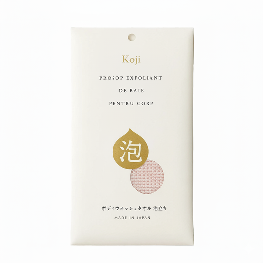 Koji - prosop pentru exfoliere delicată