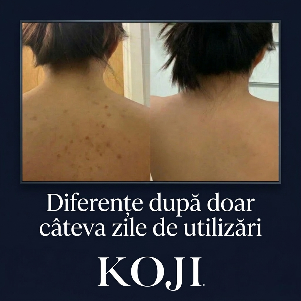 KOJI – Prosop Exfoliant Antibacterian pentru Duș
