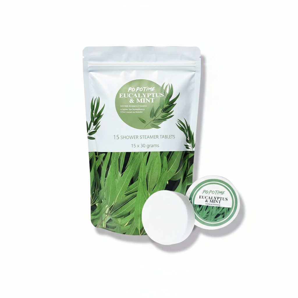 Tabletă de duș aromaterapie, set 15 buc Eucalipt